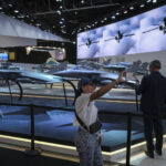 France, Paris, 2025-06-19. The 55th Paris air show at Le Bourget, in June 2025, where the aerospace and defence industry
