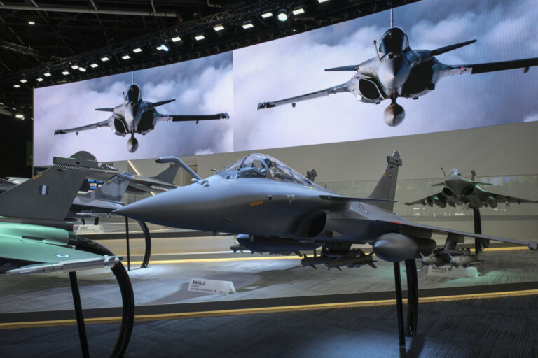 France, Paris, 2025-06-19. The 55th Paris air show at Le Bourget, in June 2025, where the aerospace and defence industry