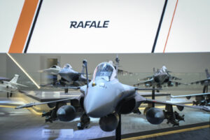 France, Paris, 2025-06-19. The 55th Paris air show at Le Bourget, in June 2025, where the aerospace and defence industry