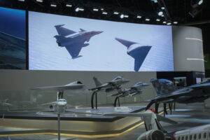 France, Paris, 2025-06-19. The 55th Paris air show at Le Bourget, in June 2025, where the aerospace and defence industry