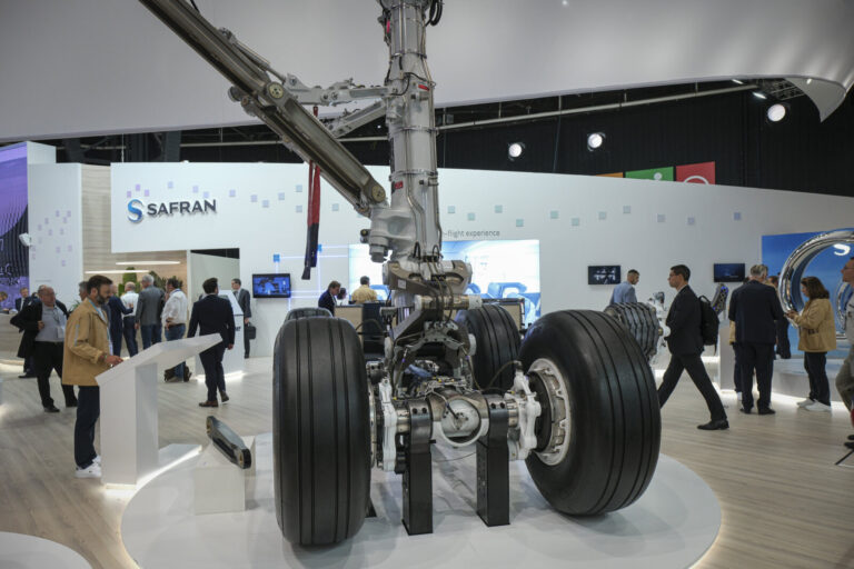 France, Paris, 2025-06-19. The 55th Paris air show at Le Bourget, in June 2025, where the aerospace and defence industry
