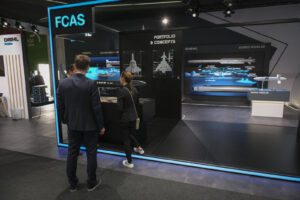 France, Paris, 2025-06-19. The 55th Paris air show at Le Bourget, in June 2025, where the aerospace and defence industry