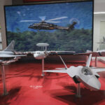 France, Paris, 2025-06-19. The 55th Paris air show at Le Bourget, in June 2025, where the aerospace and defence industry