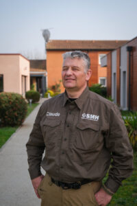 France, Auterive, 2021-03-04. A course in first aid in hostile environments run by Claude Brunet, a former serviceman tu