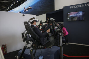 France, Paris, 2025-06-19. The 55th Paris air show at Le Bourget, in June 2025, where the aerospace and defence industry