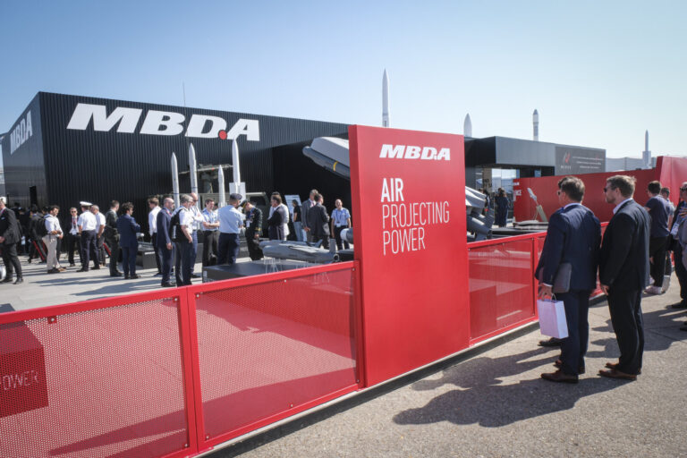 France, Paris, 2025-06-19. The 55th Paris air show at Le Bourget, in June 2025, where the aerospace and defence industry