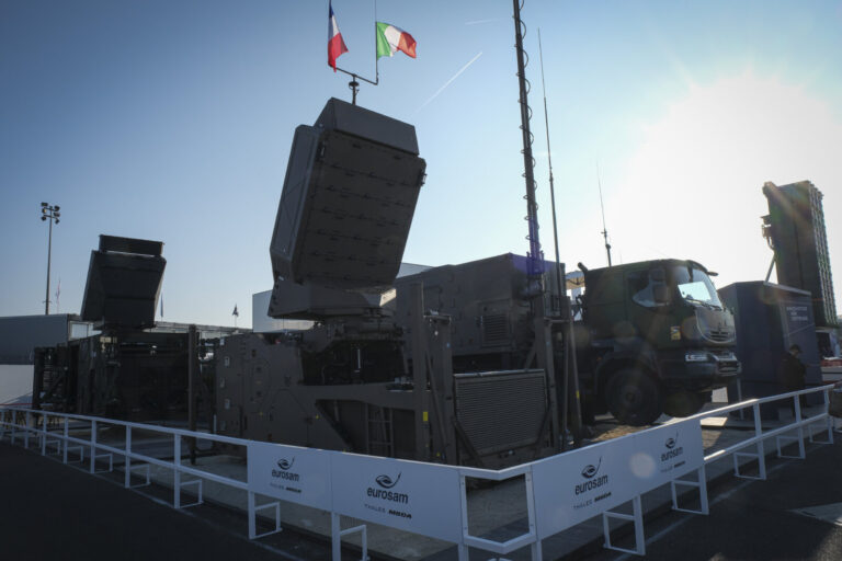 France, Paris, 2025-06-19. The 55th Paris air show at Le Bourget, in June 2025, where the aerospace and defence industry