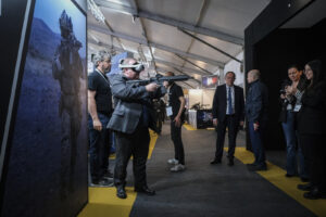 France, Bordeaux, 2025-04-03. SOFINS 2025, the special operations forces innovation seminar, was held at the Souge milit