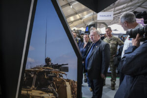 France, Bordeaux, 2025-04-03. SOFINS 2025, the special operations forces innovation seminar, was held at the Souge milit