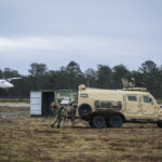 France, Bordeaux, 2025-04-03. SOFINS 2025, the special operations forces innovation seminar, was held at the Souge milit