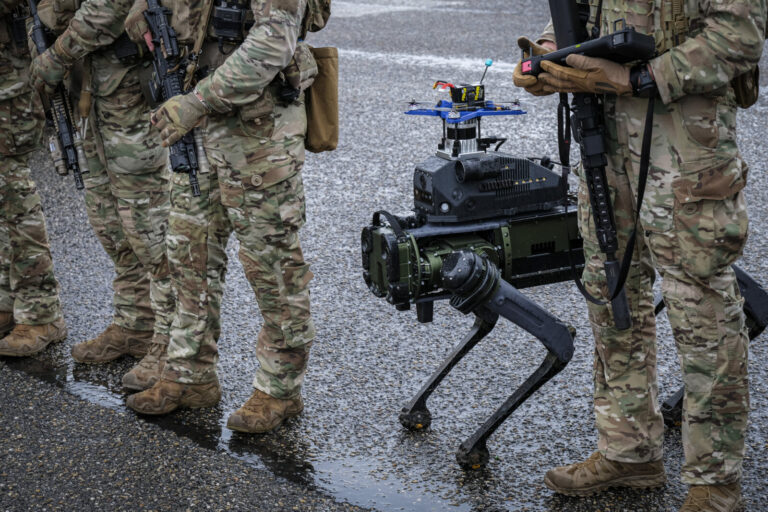 France, Bordeaux, 2025-04-03. SOFINS 2025, the special operations forces innovation seminar, was held at the Souge milit