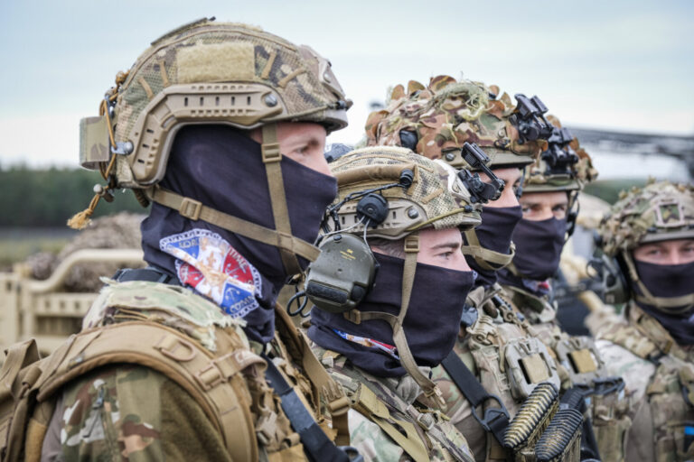 France, Bordeaux, 2025-04-03. SOFINS 2025, the special operations forces innovation seminar, was held at the Souge milit