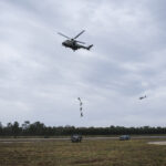 France, Bordeaux, 2025-04-03. SOFINS 2025, the special operations forces innovation seminar, was held at the Souge milit