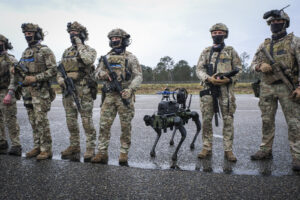 France, Bordeaux, 2025-04-03. SOFINS 2025, the special operations forces innovation seminar, was held at the Souge milit