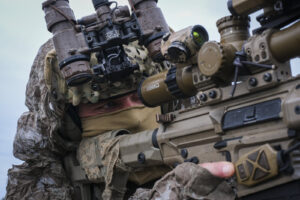 France, Bordeaux, 2025-04-03. SOFINS 2025, the special operations forces innovation seminar, was held at the Souge milit