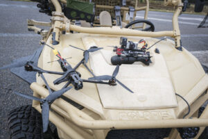 France, Bordeaux, 2025-04-03. SOFINS 2025, the special operations forces innovation seminar, was held at the Souge milit