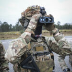 France, Bordeaux, 2025-04-03. SOFINS 2025, the special operations forces innovation seminar, was held at the Souge milit