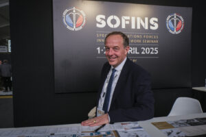 France, Bordeaux, 2025-04-03. SOFINS 2025, the special operations forces innovation seminar, was held at the Souge milit