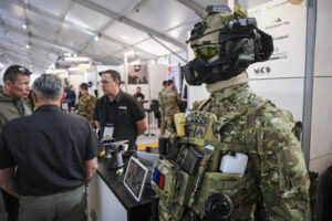 France, Bordeaux, 2025-04-01. SOFINS 2025, the special operations forces innovation seminar, was held at the Souge milit