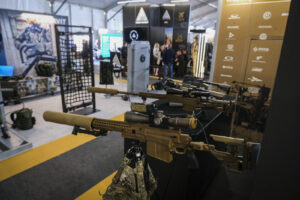 France, Bordeaux, 2025-04-01. SOFINS 2025, the special operations forces innovation seminar, was held at the Souge milit