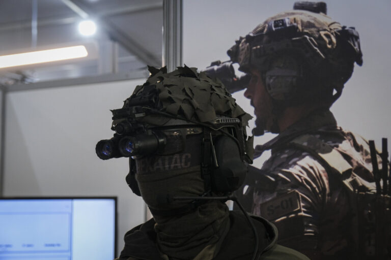 France, Bordeaux, 2025-04-01. SOFINS 2025, the special operations forces innovation seminar, was held at the Souge milit