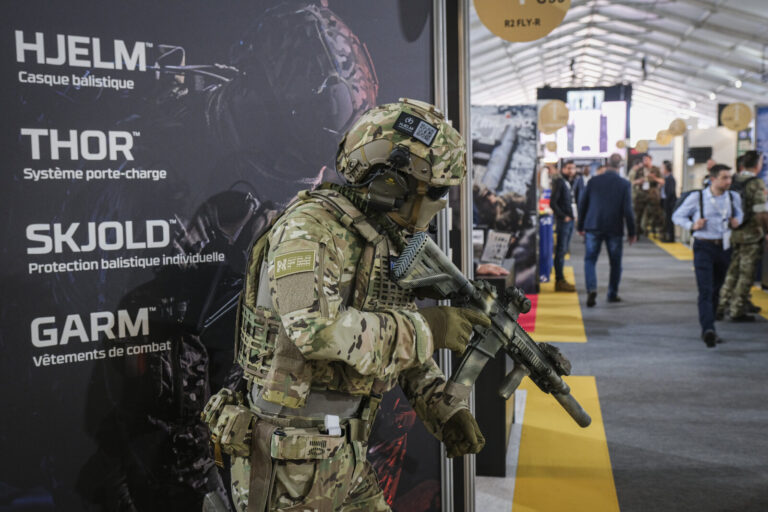 France, Bordeaux, 2025-04-01. SOFINS 2025, the special operations forces innovation seminar, was held at the Souge milit