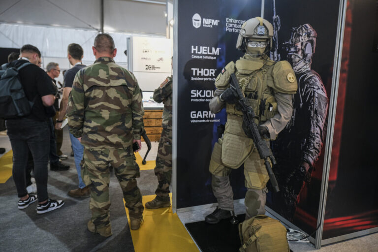 France, Bordeaux, 2025-04-01. SOFINS 2025, the special operations forces innovation seminar, was held at the Souge milit
