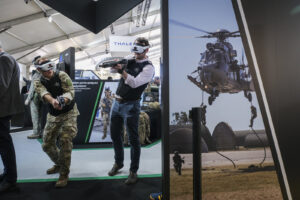 France, Bordeaux, 2025-04-01. SOFINS 2025, the special operations forces innovation seminar, was held at the Souge milit