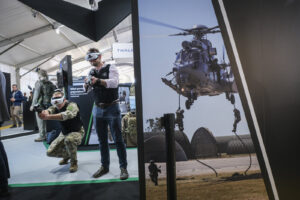 France, Bordeaux, 2025-04-01. SOFINS 2025, the special operations forces innovation seminar, was held at the Souge milit