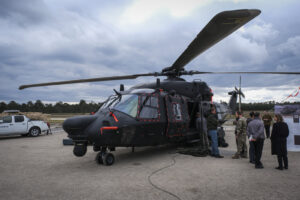 France, Bordeaux, 2025-04-02. SOFINS 2025, the special operations forces innovation seminar, was held at the Souge milit