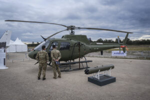 France, Bordeaux, 2025-04-02. SOFINS 2025, the special operations forces innovation seminar, was held at the Souge milit