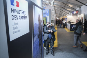 France, Bordeaux, 2025-04-03. SOFINS 2025, the special operations forces innovation seminar, was held at the Souge milit