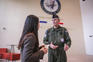 France, Toulouse, 2026-02-18. At the French space command in Toulouse, exercise SPARTEX 2026 trains allied officers to f