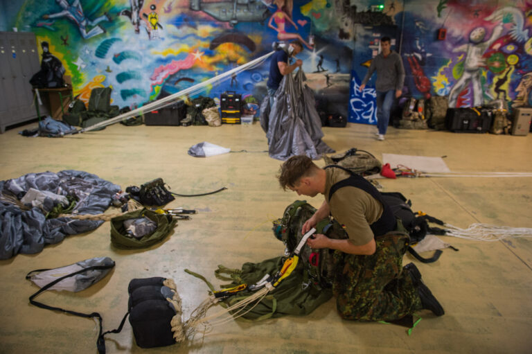 France, Lapalisse, 2015-09-15. At Lapalisse, special forces and police intervention units from several countries train t
