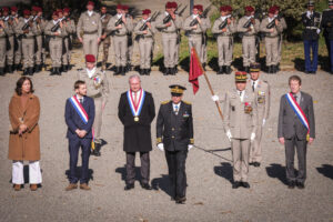 France, Toulouse, 2025-11-11. The Armistice Day ceremony of 11 November 2025 in Toulouse, before the memorial to the Res