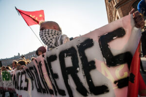 France, Toulouse, 2014-10-30. After the death of Remi Fraisse, killed at Sivens on 26 October 2014 by a grenade thrown b