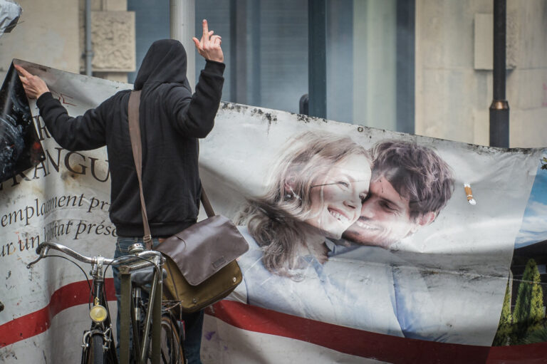 France, Toulouse, 2015-02-21. After the death of Remi Fraisse, killed at Sivens on 26 October 2014 by a grenade thrown b