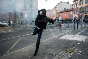 France, Toulouse, 2014-10-30. After the death of Remi Fraisse, killed at Sivens on 26 October 2014 by a grenade thrown b