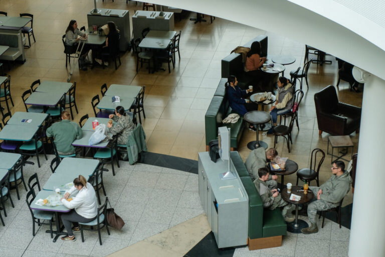 Germany, Ramstein-Miesenbach, 2017-04-20. Ramstein, in Germany, is the largest United States air force base outside the 