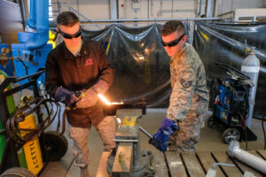 Germany, Ramstein-Miesenbach, 2017-04-20. Ramstein, in Germany, is the largest United States air force base outside the 