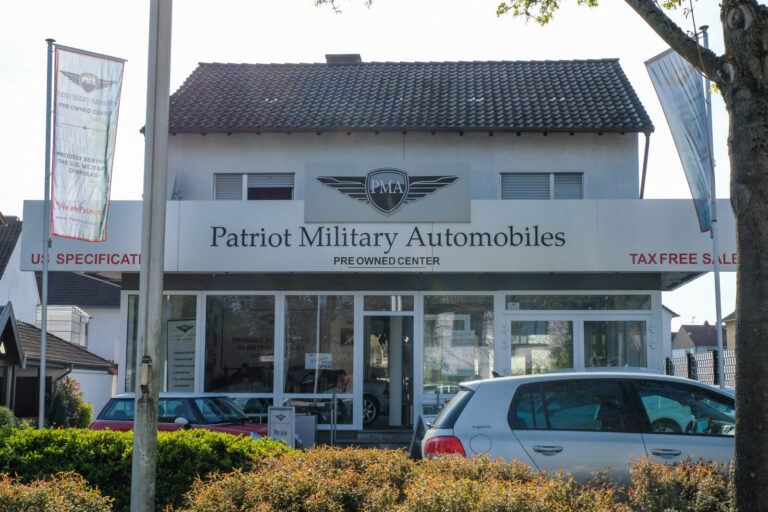 Germany, Ramstein-Miesenbach, 2017-04-20. Ramstein, in Germany, is the largest United States air force base outside the 