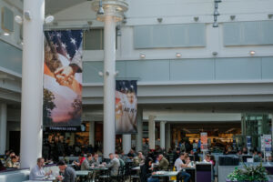 Germany, Ramstein-Miesenbach, 2017-04-21. Ramstein, in Germany, is the largest United States air force base outside the 