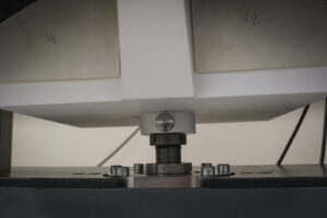 Switzerland, Geneve, 2024-04-23. In the DuPont laboratory near Geneva, Kevlar is cut, sewn and shot at to certify the bo