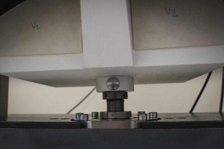 Switzerland, Geneve, 2024-04-23. In the DuPont laboratory near Geneva, Kevlar is cut, sewn and shot at to certify the bo