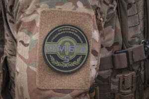 Ukraine, Pavlograd, 2026-04-24. Operators of the Omega special forces regiment of the Ukrainian National Guard train on