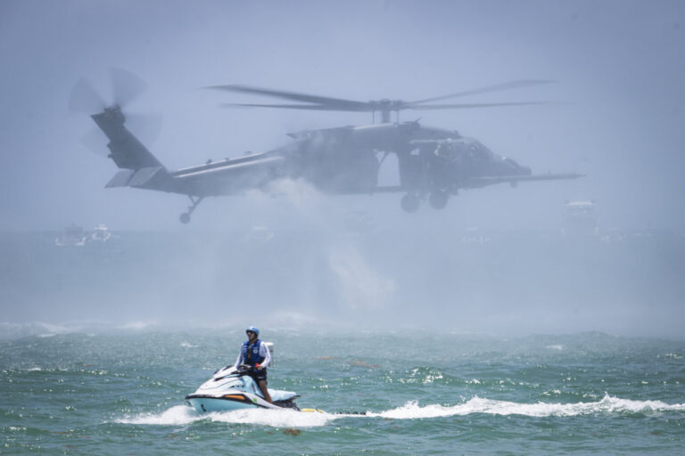 United States of America, Miami Beach, 2026-05-23. Over the Memorial Day weekend the Hyundai Air and Sea Show brings the