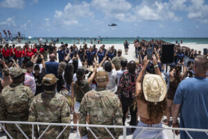 United States of America, Miami Beach, 2026-05-23. Over the Memorial Day weekend the Hyundai Air and Sea Show brings the