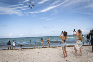 United States of America, Miami Beach, 2026-05-23. Over the Memorial Day weekend the Hyundai Air and Sea Show brings the