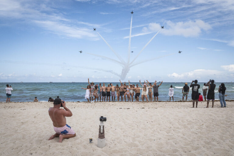 United States of America, Miami Beach, 2026-05-23. Over the Memorial Day weekend the Hyundai Air and Sea Show brings the