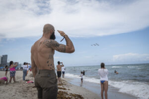 United States of America, Miami Beach, 2026-05-23. Over the Memorial Day weekend the Hyundai Air and Sea Show brings the
